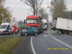 Wypadek w Kuśnierzu - 03.11.2012 r.
