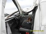 Wypadek samochodu dostawczego w Proszyskach - 06.10.2012